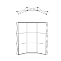 Compact curved structure 3x3 