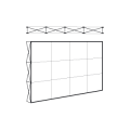 Compact flat structure 3x4 
