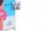 Folder rack for leaflets A4, or 2x1/3 A4