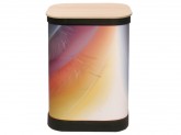Niva plastic case with wooden top board (beech)