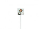 Square extension for logo