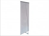 Banner stand - back view