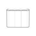 Maxi Plus flat structure 3x3