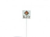 Square extension for logo