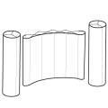 Tower 4x1 + Plus 3x4 +Tower 4x1 