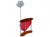 VarioDesk Heart Panel 9