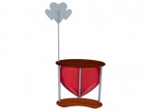 VarioDesk Heart Panel 10