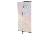 L Banner - backside view