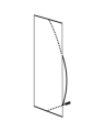 L Banner 85 - hight 185 cm
