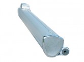 Roll Up Scrolling Hanging with folded graphic panel
